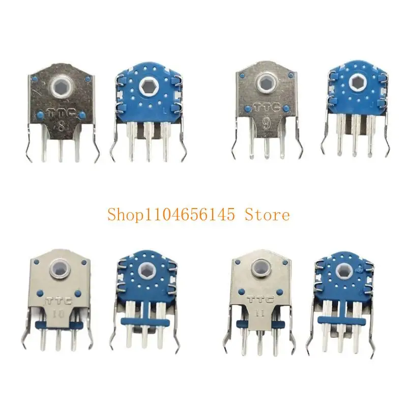 

Пылезащитные серебристые колесные энкодеры 8 мм, 9 мм, 10 мм, 11 мм, роторные декодеры для мышей: повышенная прочность / высокая точность