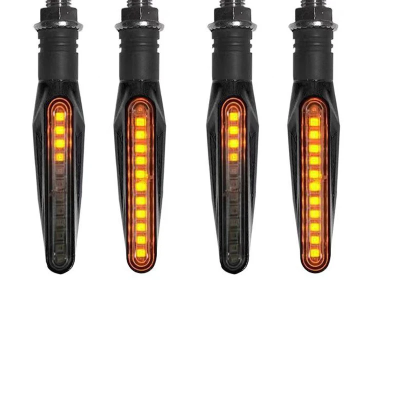 Motorcycle Electric Scooter Moto Motorbike LED Turn Signal Light 12V Flasher Blinker Indicator Accessories