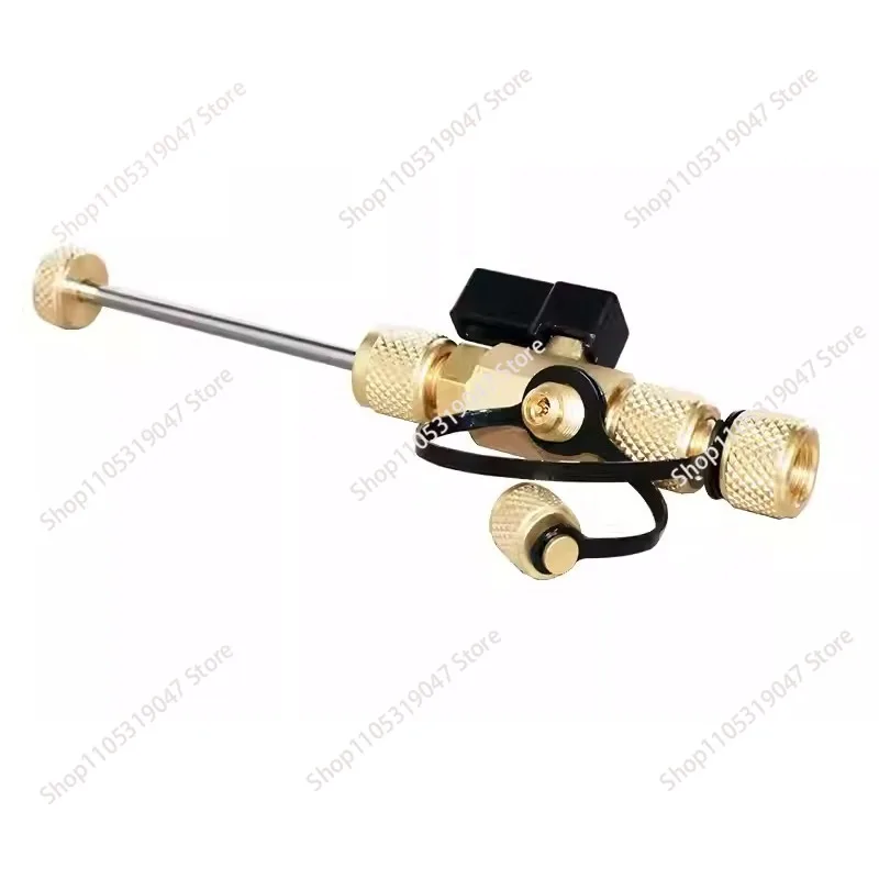 

Инструмент для установки и снятия картриджей клапанов кондиционеров VCR1, для работы с фреоном в холодильниках, демонтаж и монтаж портов клапанов