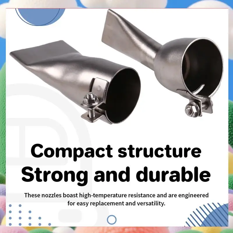 

Essential Welding Tools: 2Pcs Flat Nozzle Pack, 20Mm And 40Mm Stainless Steel, For Hot Air Welders-AS97