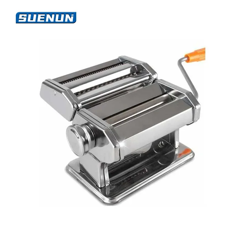 Stainless Steel Pasta Electric Manual Dual Use Noodle Maker Handmade Spaghetti Noodles Press Machine Roller Dough Cutter