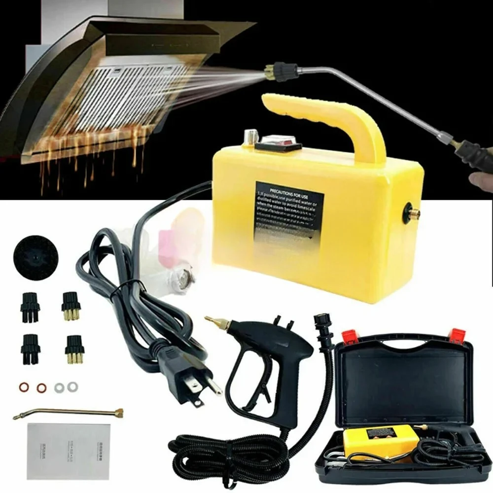 220V 2600W High Temperature High Pressure Steam Cleaner Handheld Kitchen Steam Cleaning Machine