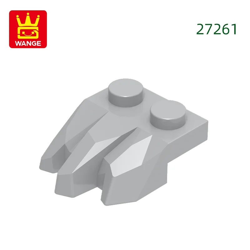 Wange135 stks/partij 27261 Speciale 2x3 Plaat met Rotsen Bouwstenen MOC Accessoires Compatibel met Baksteen Kinderen Speelgoed Geschenkdoos