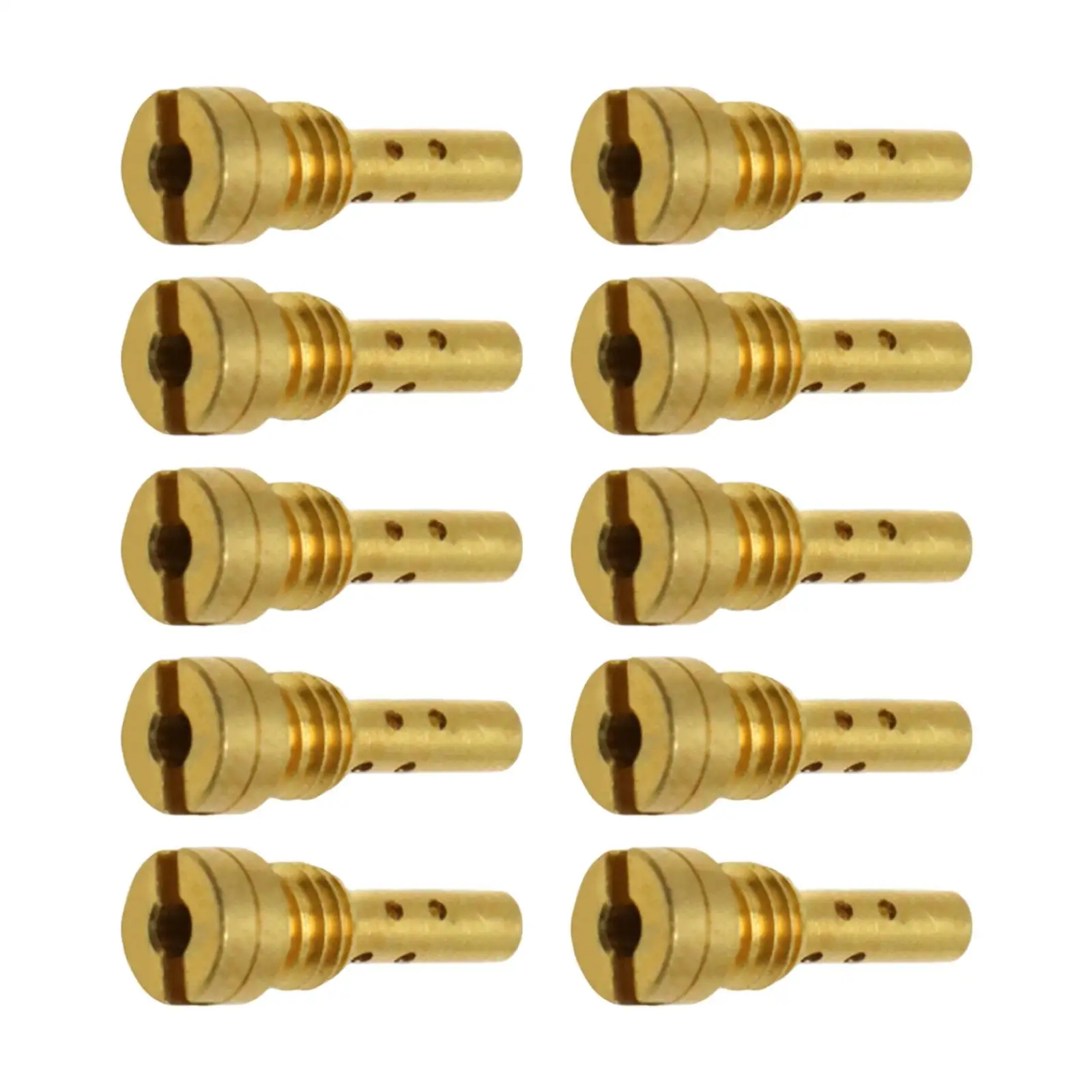 

Universal Fit Slow Pilot Jet Kit Copper Heavy Duty Nozzle Repair for ATV Motorcycle Snowmobile Carb