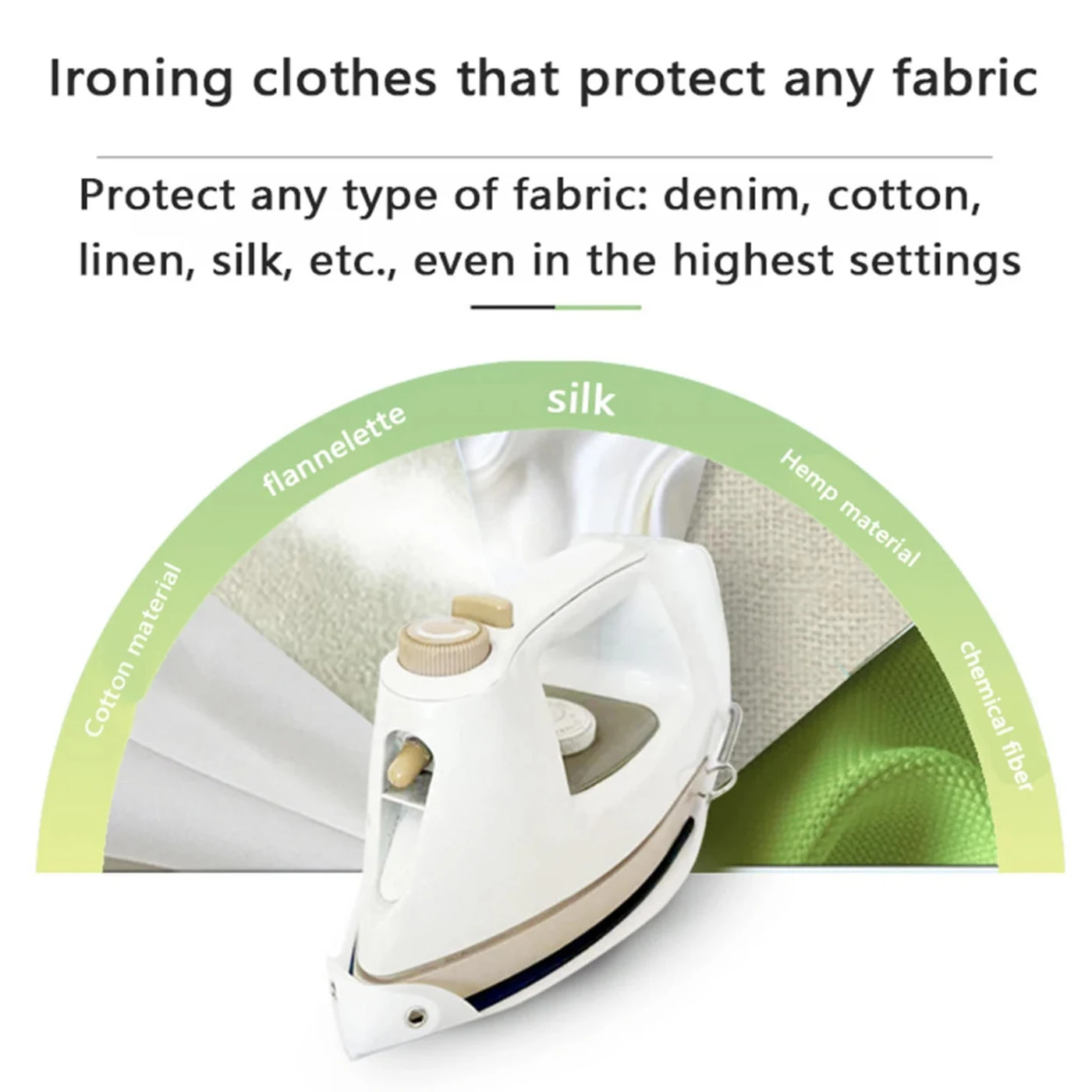 1pc Ironing Board Cover Non-Slip Flat Heat Resistant Large Printed Ironing Board Cover Household Accessories