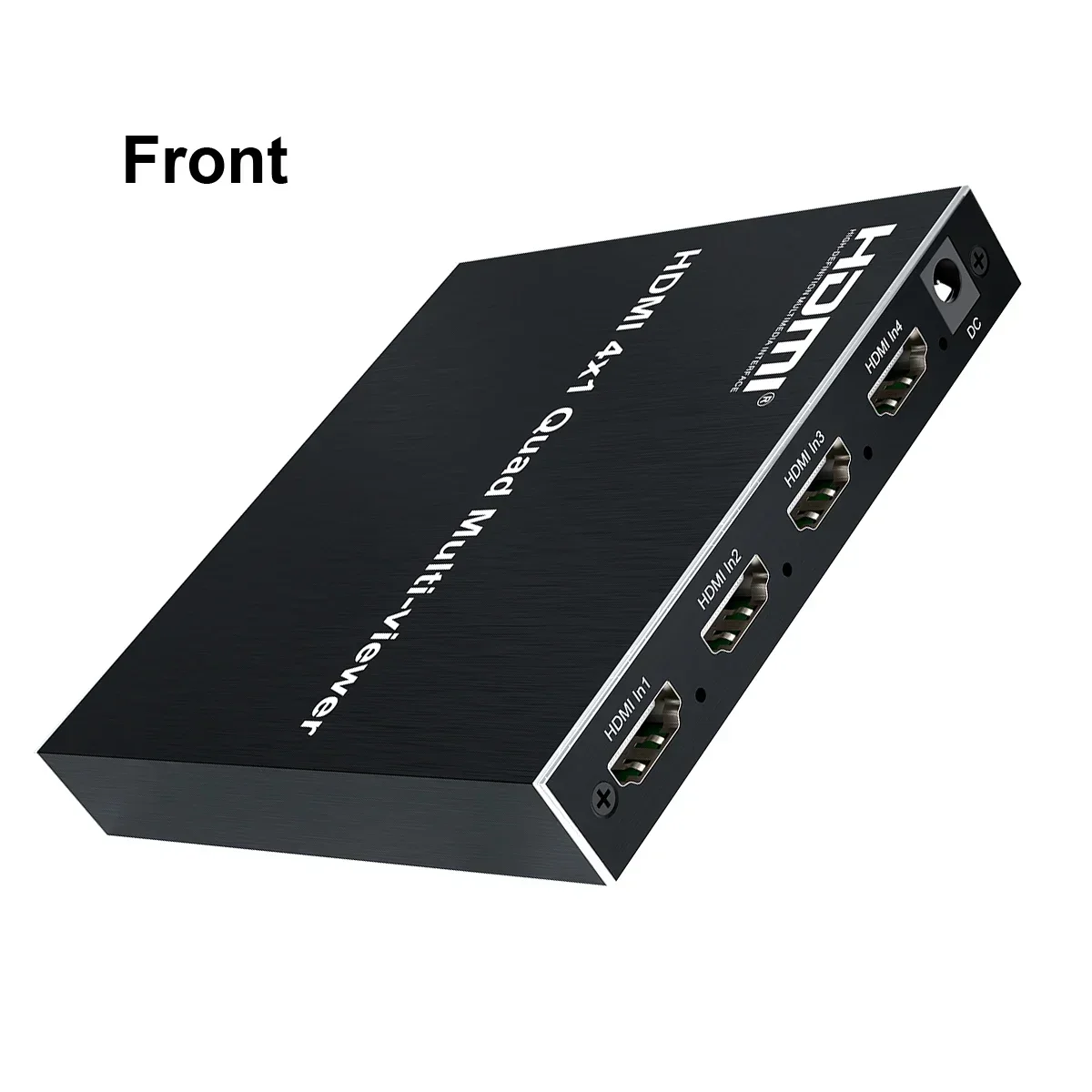 4k HDMI Quad Multi-viewer 1080P 60Hz 4 Channel Split Screen HDMI Switch 4x1 Multiviewer for PS4 Camera Laptop PC To TV Monitor