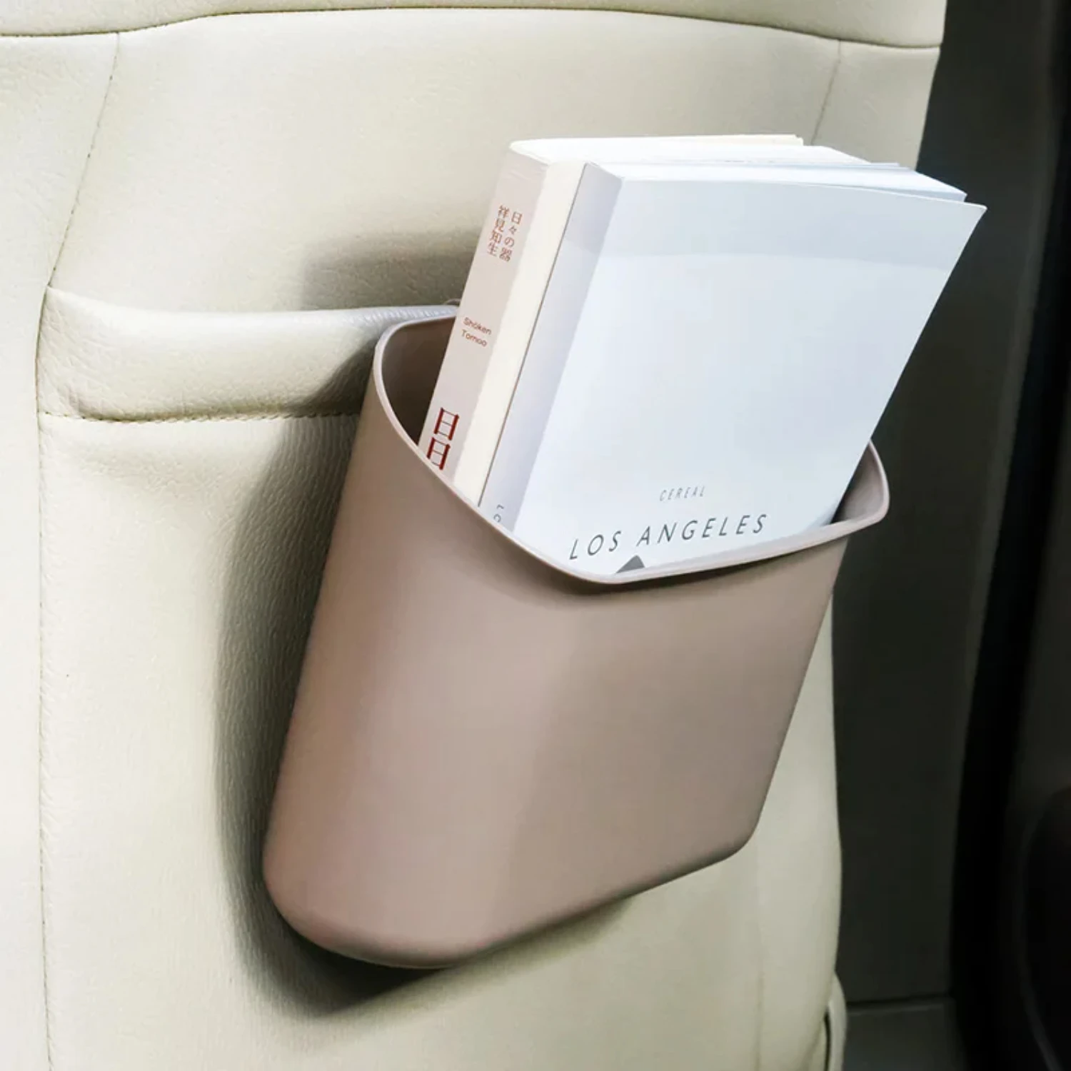 Hanging Car Trash Can Bin Multifunctional Detachable Rear Dedicated Bag Box