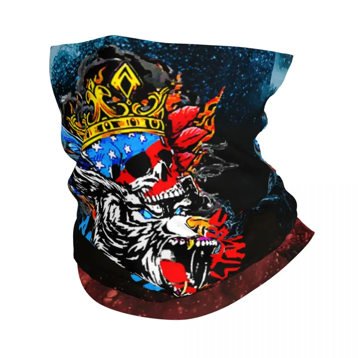 Cody Rhodes American Nightmare Bandana Neck Gaiter Motorcycle Club Cody Rhodes Wrap Scarf Multi-use Balaclava Cycling Unisex