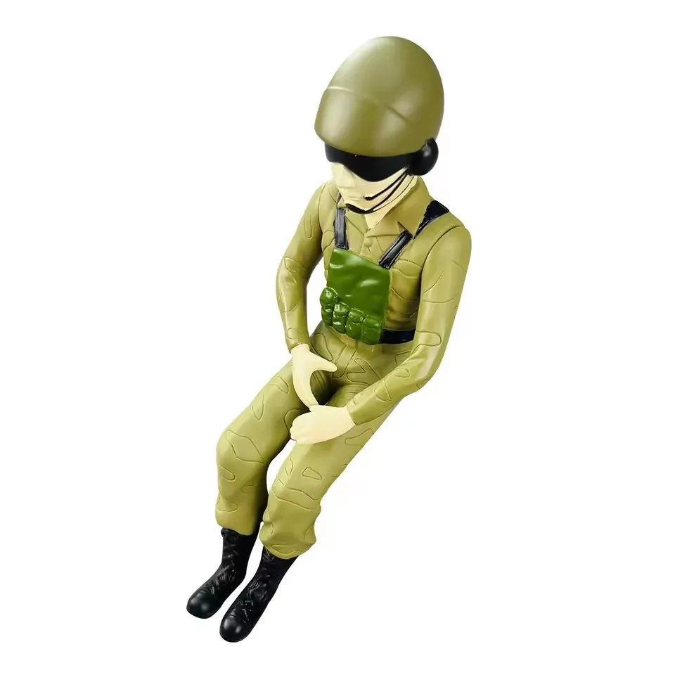 ロバンパイロットフィギュア兵士玩具（500/600/700/800ロバンRCヘリコプター用）スケール胴体スペアパーツ（RC飛行機ヘリコプター用）