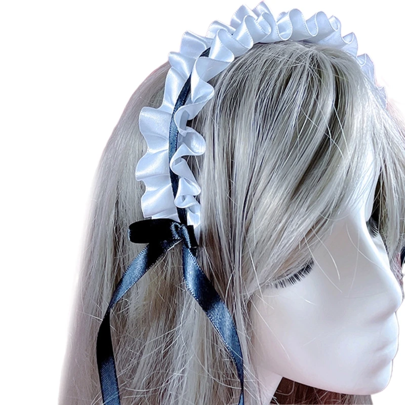 Elegant Bowknot Headhoops Women Makeup Cosplay Party for Head Wear