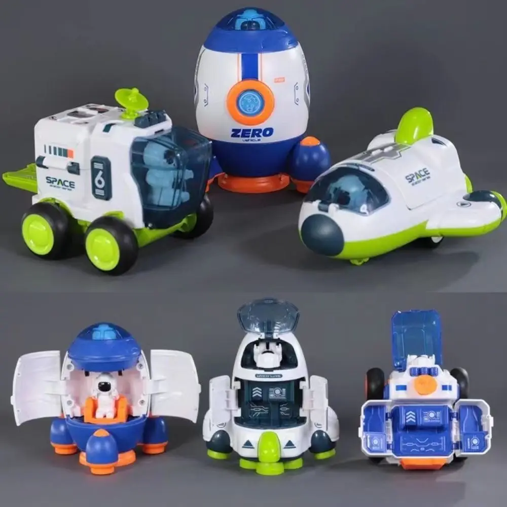 Kosmiczny Statek Kosmiczny Zabawki Eksploracja Kosmosu Odłączany Astronauta Rakieta Samochód Inercyjny Zabawka Pojazd Kosmiczny Samolot Maluch/Dzieci