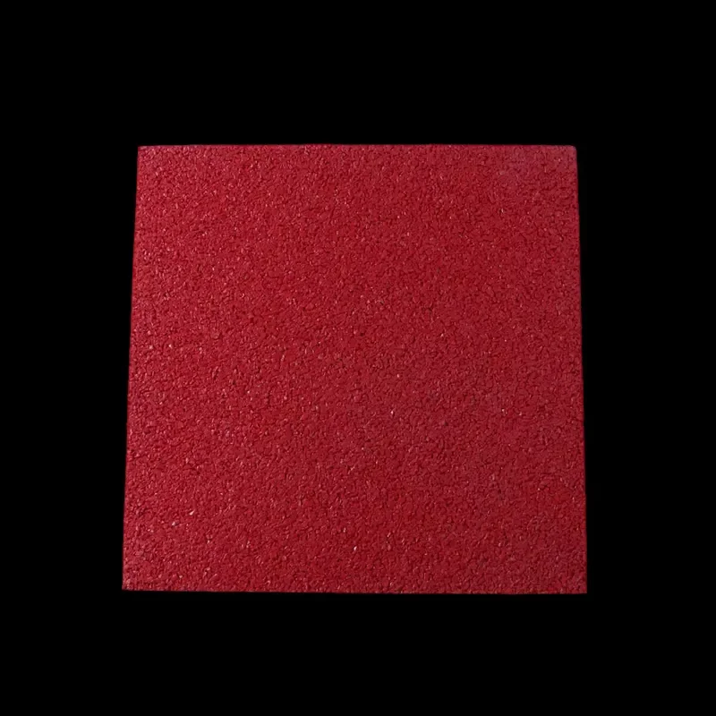 Soft buffer flooring raw material for outdoor park recreation zone, lead free Rubber Granules long service lifespan