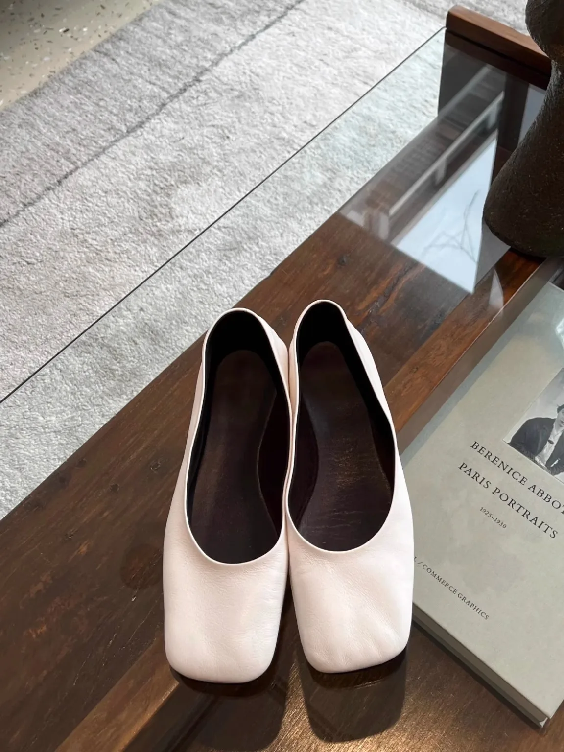 leather-version-minimalist-ballet-flats-women's-spring-autumn-square-head-flat-bottom-grandmother-shoes-comfortable-soft-bottom