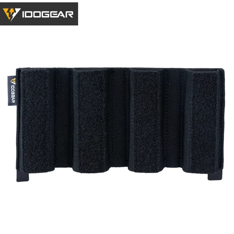 IDOGEAR Tactical Quad Mag Pouch For MP7 MPX UMP45  Quad SMG Large DOPE the Insert Sticker Mag Pouch 35115