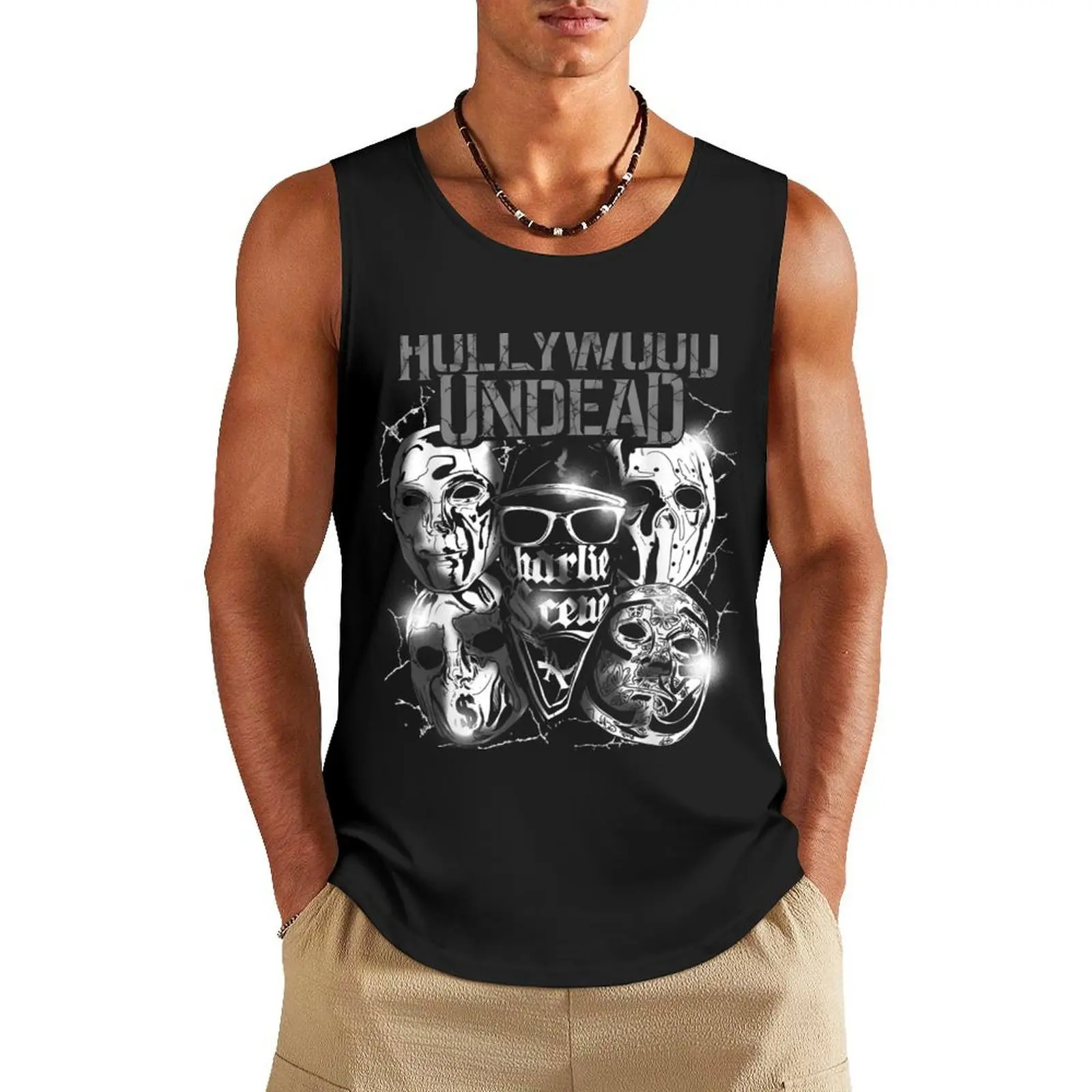 

Undead Tank Top Man summer clothes mens clothing Man clothes for gym