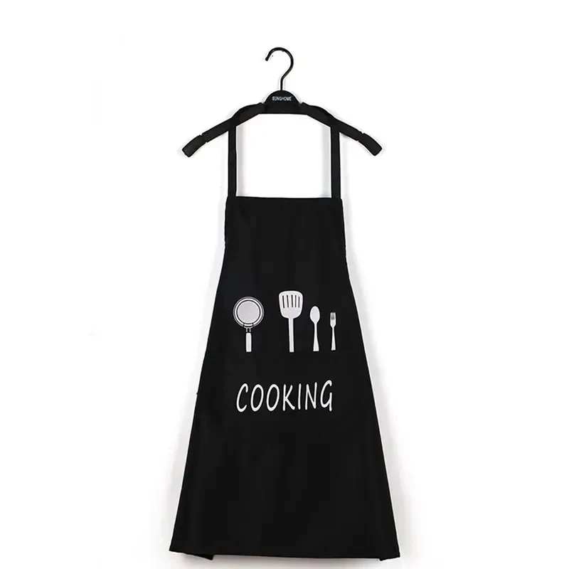 Waterproof and oil-proof apron kitchen cooking household smock waist