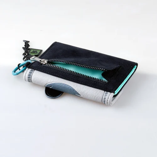 Imagen 2 del producto Regalo de Navidad Cartera estéreo 3D de alta calidad Tarjetero personalizado de moda Monedero Cartera de pana