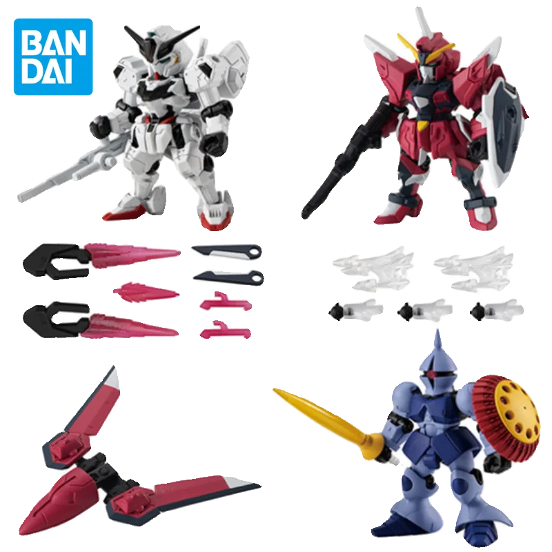 

Bandai Genuine Gashapon Mobile Suit Gundam MSE26 IMMORTAL JUSTICE Calibarn Anime Action Figures Toys for Boys Girls Kids Gifts