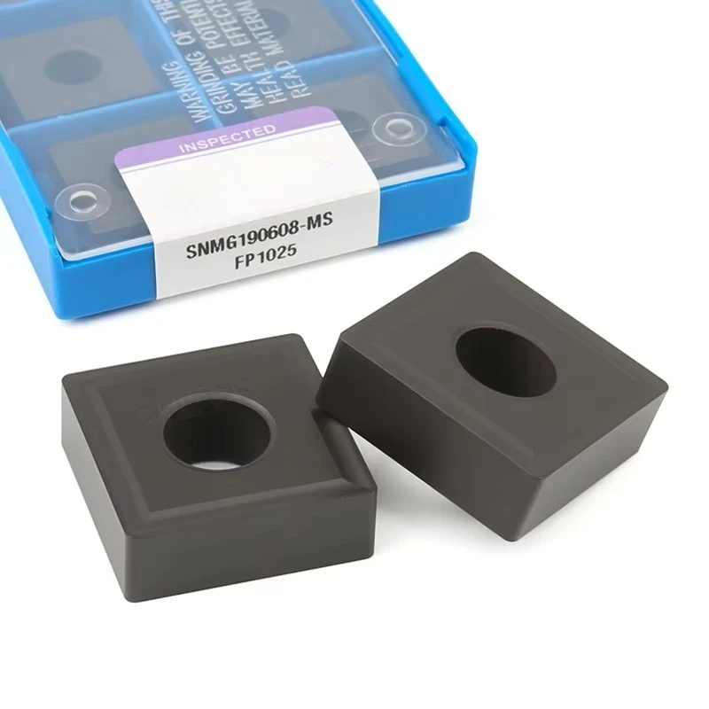 

10Pcs/Box SNMG120404 SNMG120408 SNMG120412 Turning Insert General Purpose For Steel Carbide Blade Semi-Finishing