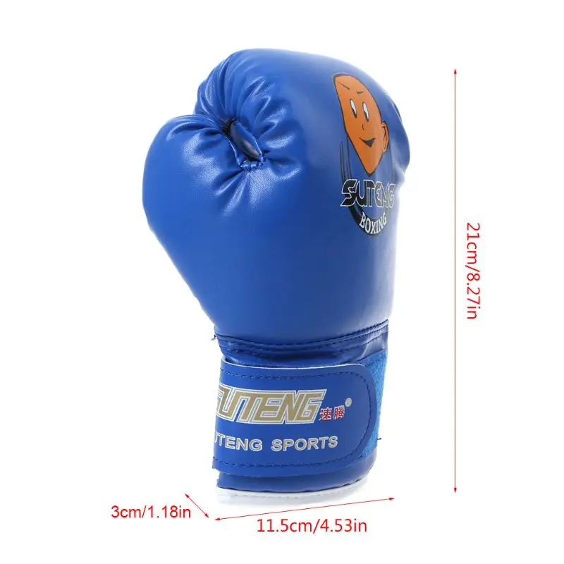 Kids Boxing Gloves MMA Boys Girls Glove Kickboxing Muay Thai Youth Set Junior Gloves for Kids Age 3-10 Year R66E