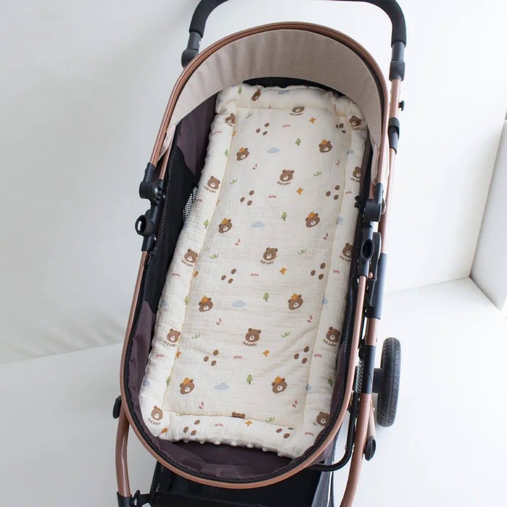 

Cartoon Pattern Baby Stroller Cushion Baby Seat Cushion Seat Liner Pushchair Car Mat Car Seat Pram Cushion Trolley Mattress Kids