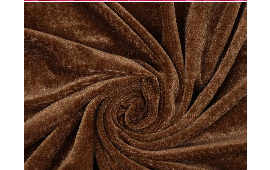 190g solid Arctic velvet spray fabric in stock, thickened cloud velvet soft fabric