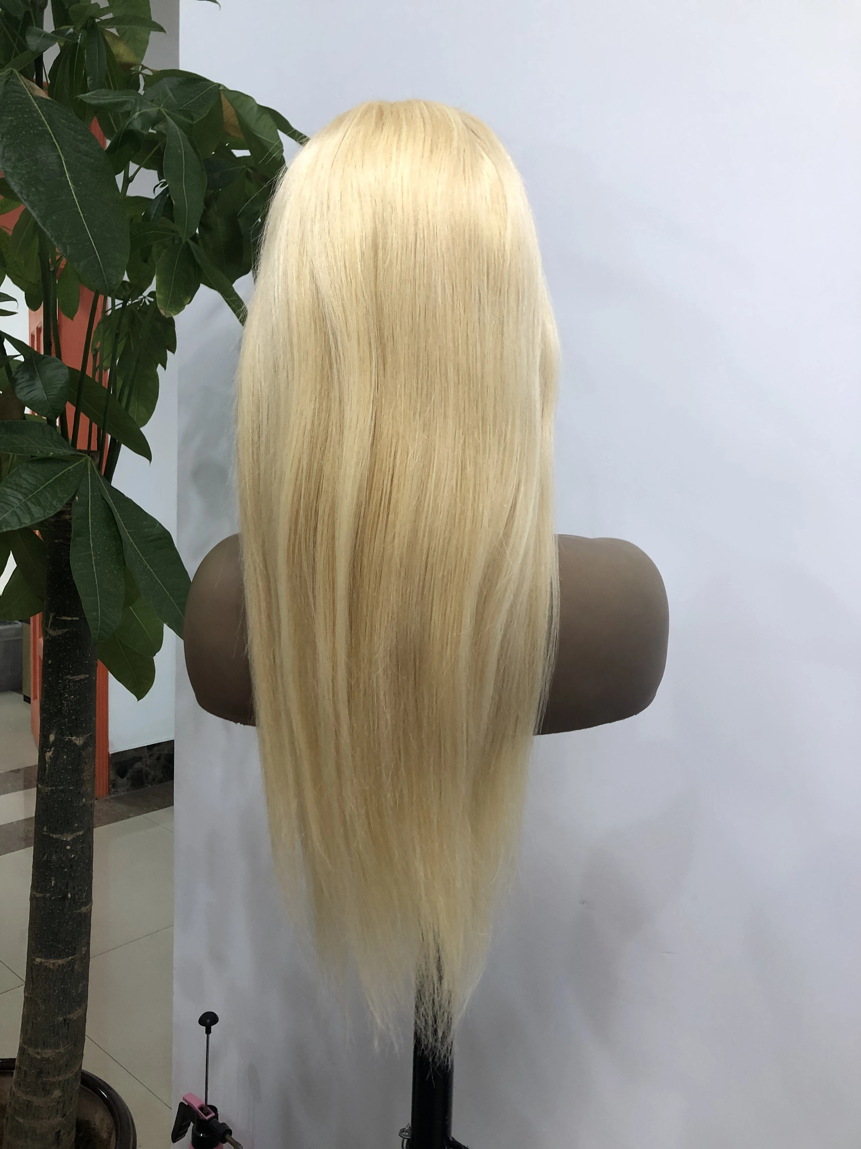 Straight Blonde 613 T Part Lace Wig Human Hair Wigs For Black Women 26 inch Preplucked Transparent Lace Wig NaBeauty image 5
