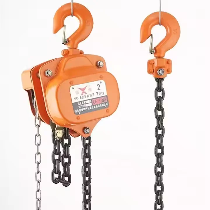 Factory Wholesale VT Type Chain Pulley Block CE Certified Triangular Shape Chain Block with 80 Lifting Chain