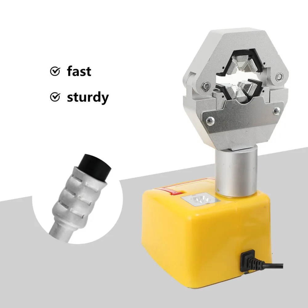 Hydraulic Hose Crimper Clamping Machine 4 Dies Hose Crimping Machine 110-220V