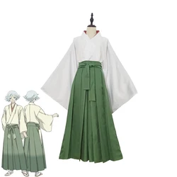 Tomoe Kimono Anime Cosplay Costume Tops And Pants Full Set Adult Men Women Uniform For Halloween Carnival Party Props