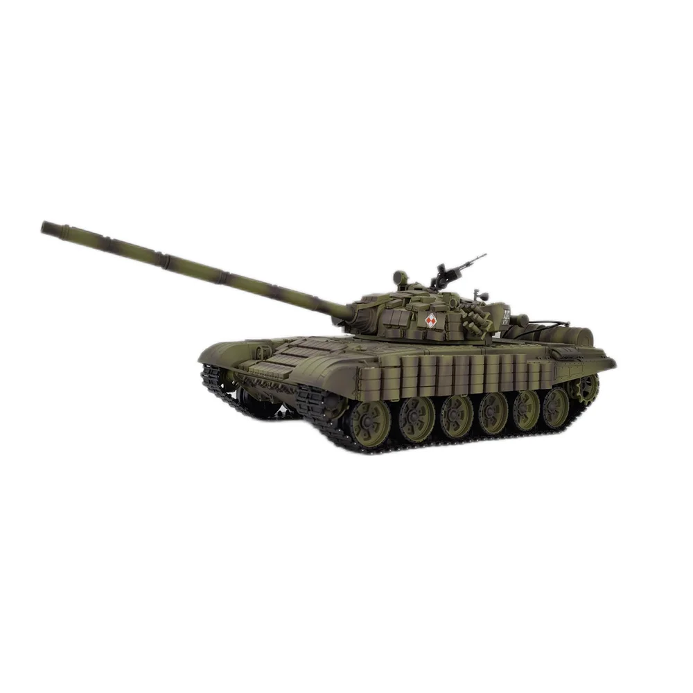 Coolbank Rc Tank Russian T72 ERA 1/16 Zdalnie sterowany model czołgu That Shoots Military Vehicle Toys for 14+ Boys Henglong 3939 t-72