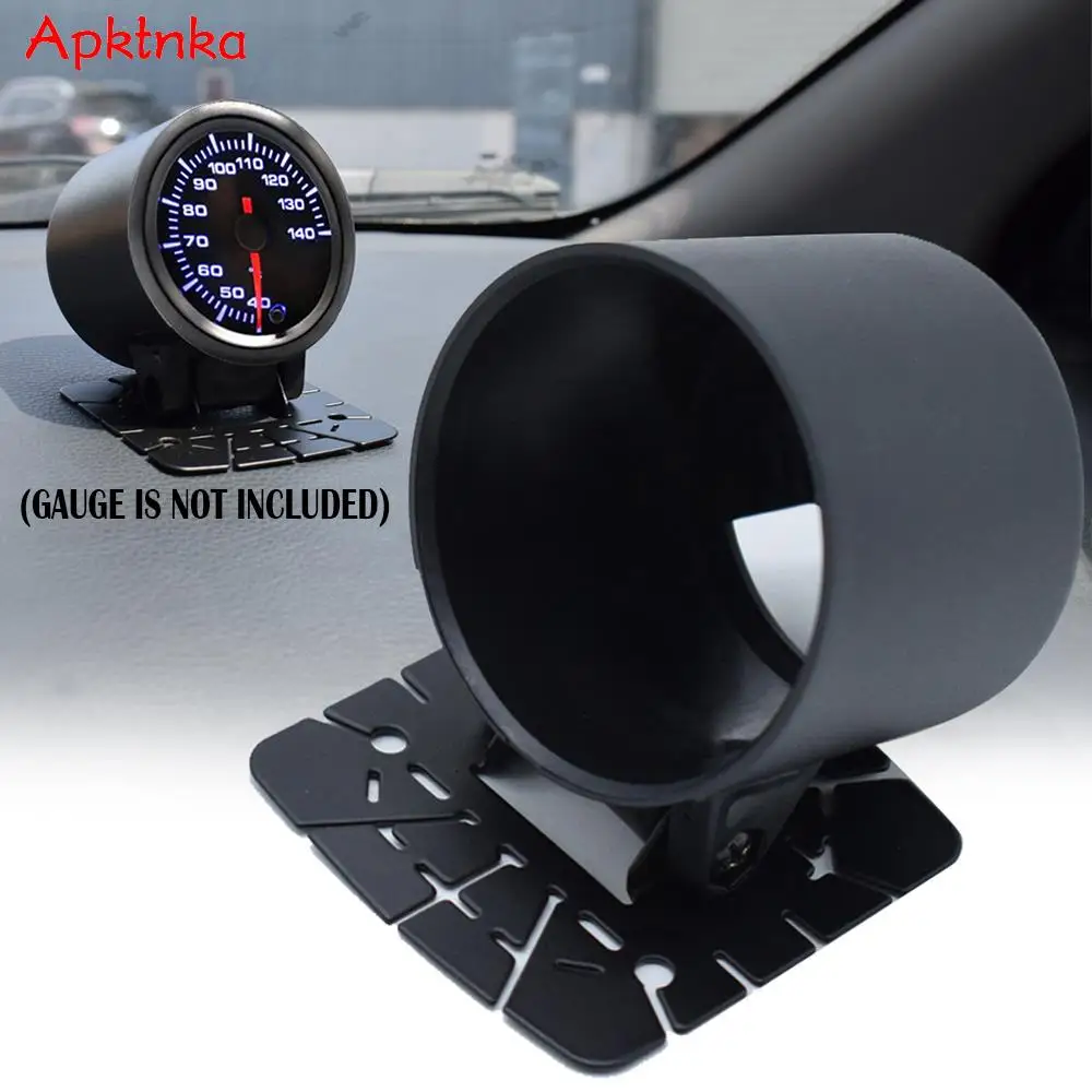 52mm 2'' Universal Single Gauge Pod Gauge Pillar Dash Pod Mount Holder Car Accessories Water Temp Oil Temp Oil Pressure EGT