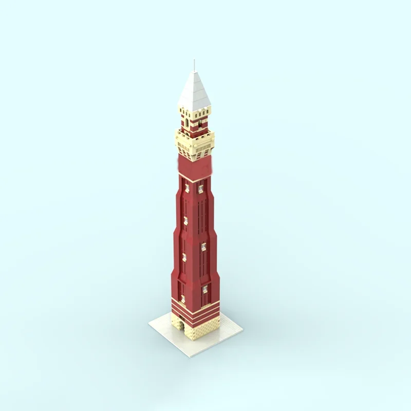 2472pcs MOC Modular The Joseph Chamberlain Memorial Clock Tower Model Blocks Festival Gifts DIY Creative Toys Idea Brick