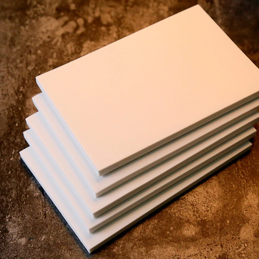 6Pcs Rubber Carving Blocks Durable Tpr Material Moderate Size Hand Carving Rubber Bricks DIY Stamp Craft Accessories