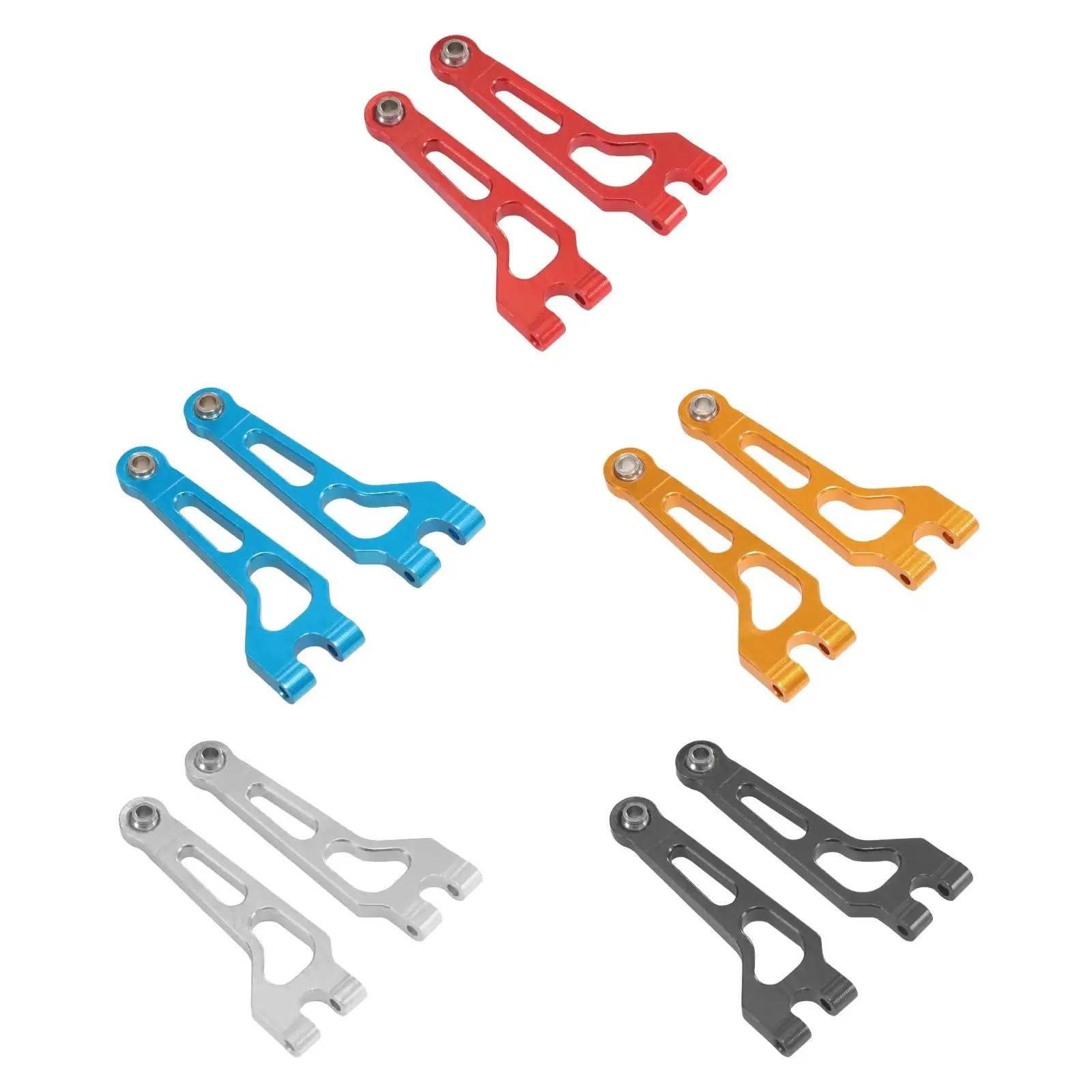 

2x Профессиональные прочные передние рычаги подвески для радиоуправляемых грузовиков-вездеходов 1:20, запчасти для модификации