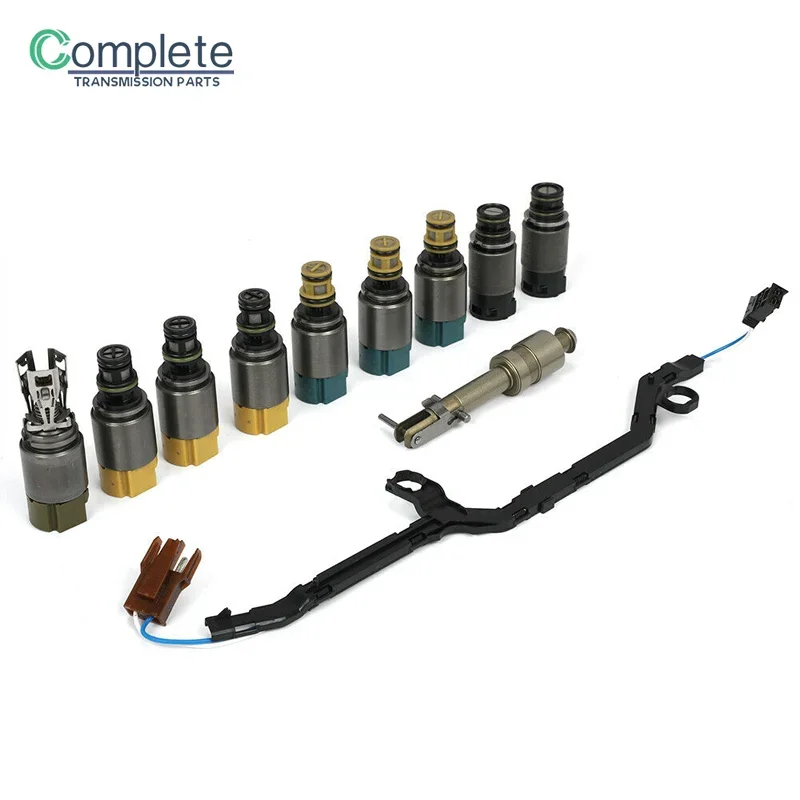 

11PCS ZF6HP19 6HP26 6HP32 OEM Transmission Solenoid Kit With Harness 1068298043 Suit For BMW Jaguar