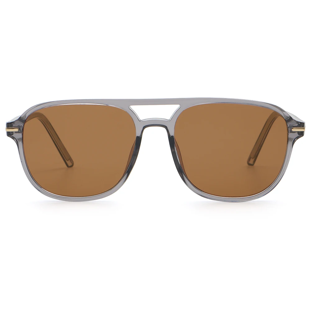 Peekaboo square frame sunglasses for women unisex CP acetate fashion sun glasses for men uv400 blue brown green 2024 summer