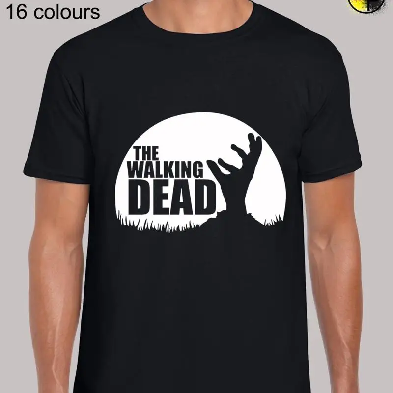 تي شيرت Walking Dead Hand Zombie TV Show Daryl Dixon Fit للرجال