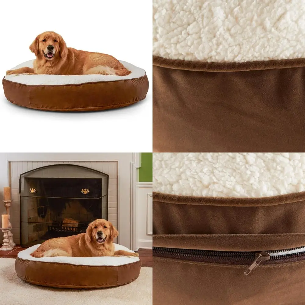 Luxury Round Sherpa… - image