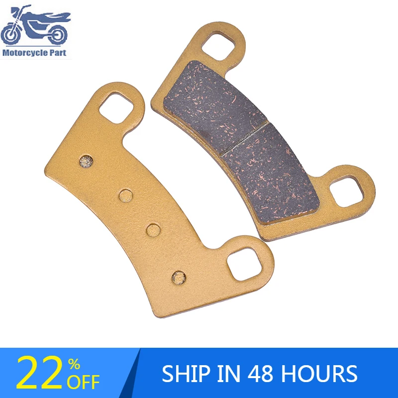 Motorcycle Front Brake Pad Disc Set For POLARIS 450 450S 525 525S Outlaw MXR IRS RZR570 RZR800 Ranger RZR900 RZRS 900 2007-2020