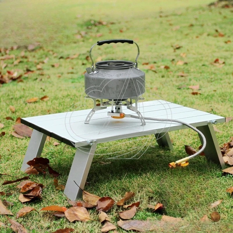 Ultra-light outdoor portable folding table camping table home driving tour aluminum alloy barbecue picnic table