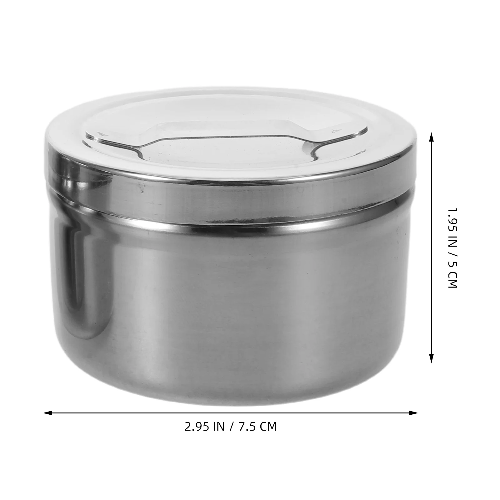 4 قطع من أعواد القطن المقاومة للصدأ، علب تخزين مقاومة للرطوبة، حامل وسادات مكياج ذات سعة كبيرة، كرات قطنية مستديرة