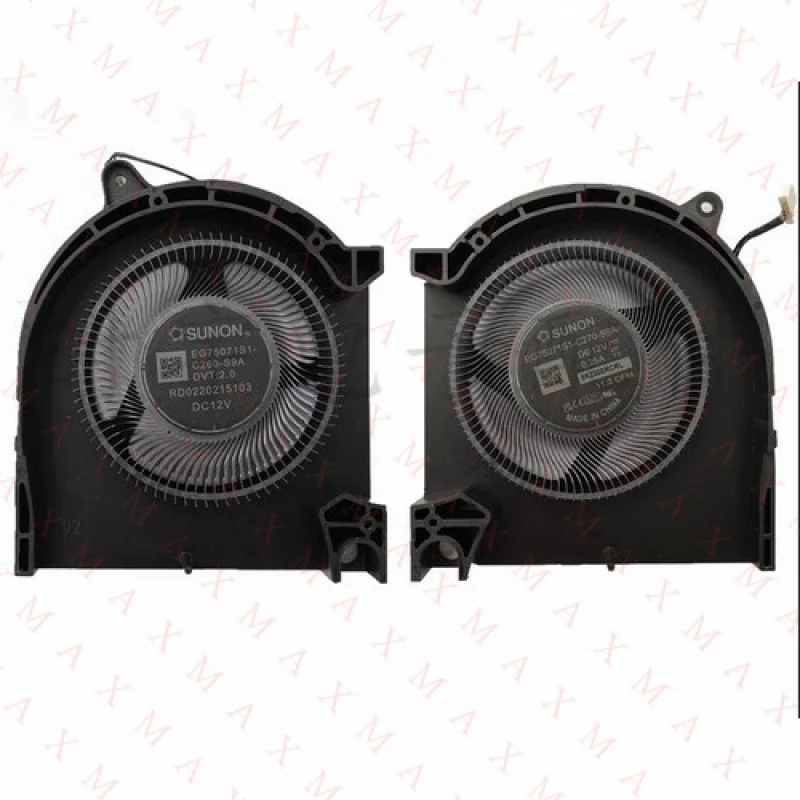 

LL для Dell G16 7630, охлаждающий вентилятор для процессора и графического процессора EG75071S1-C270-S9A EG75071S1-C260-S9A 12 В