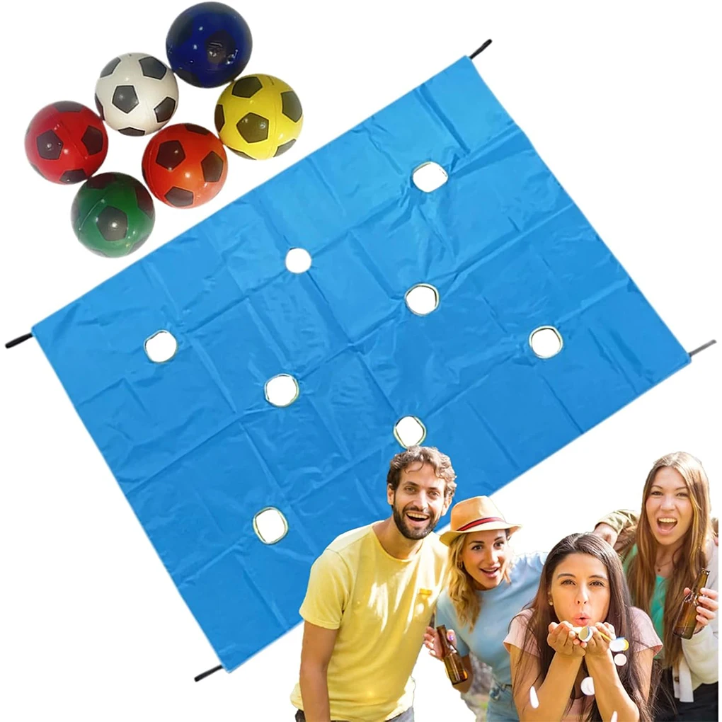 أكسفورد القماش هول قماش القنب لعبة ثقب القماش المشمع مجموعة الالعاب المشتركة للأنشطة الرياضية المدرسية ثقب قماش القنب فريق المجموعة في الهواء الطلق G