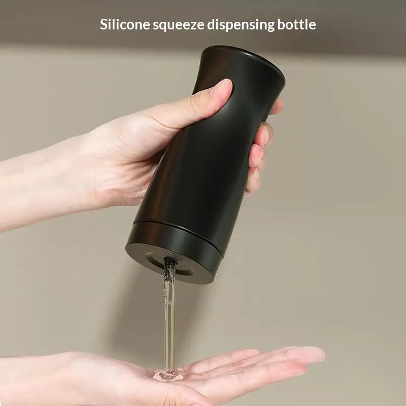 【CCA】1Pcs Dish Washing Liquid Squeeze Dispenser Kitchen Sink Soap Dispenser Silicone Hand Soap Shower Gel Travel Storage Bottle