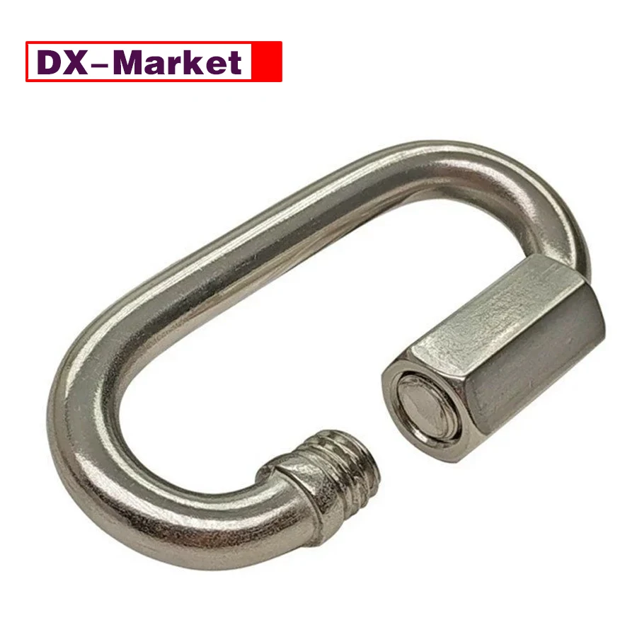M3-M16 Quick Link Snap Hook , 304/316 Stainless Steel Quick Connect Hook Chain Fitting ，J020