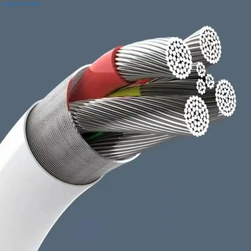 N2UB Efficient 120W 6A Type C to Type C Cable Data Cord for Quick Charging and Reliable Data Transfer