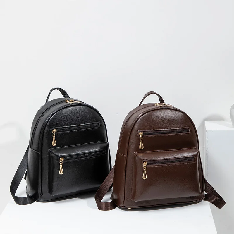 2026 minimalist new trendy backpack with large capacity waterproof design for women's commuting comfort backpack