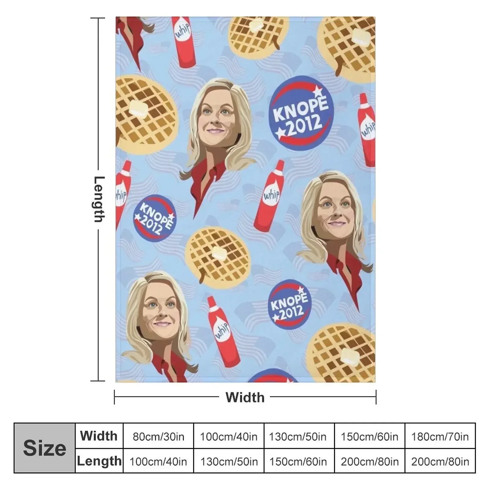 What's Important: Friends, Waffles, and Work Throw Blanket Luxury Brand Plush for sofa funny gift Large warm for winter Blankets