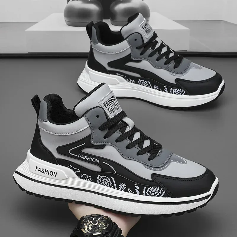 Fipatbu, zapatillas de Skate de estilo chino de alta calidad a la moda para hombre, zapatillas cómodas y elegantes para monopatín, zapatillas para correr en carretera y caminar